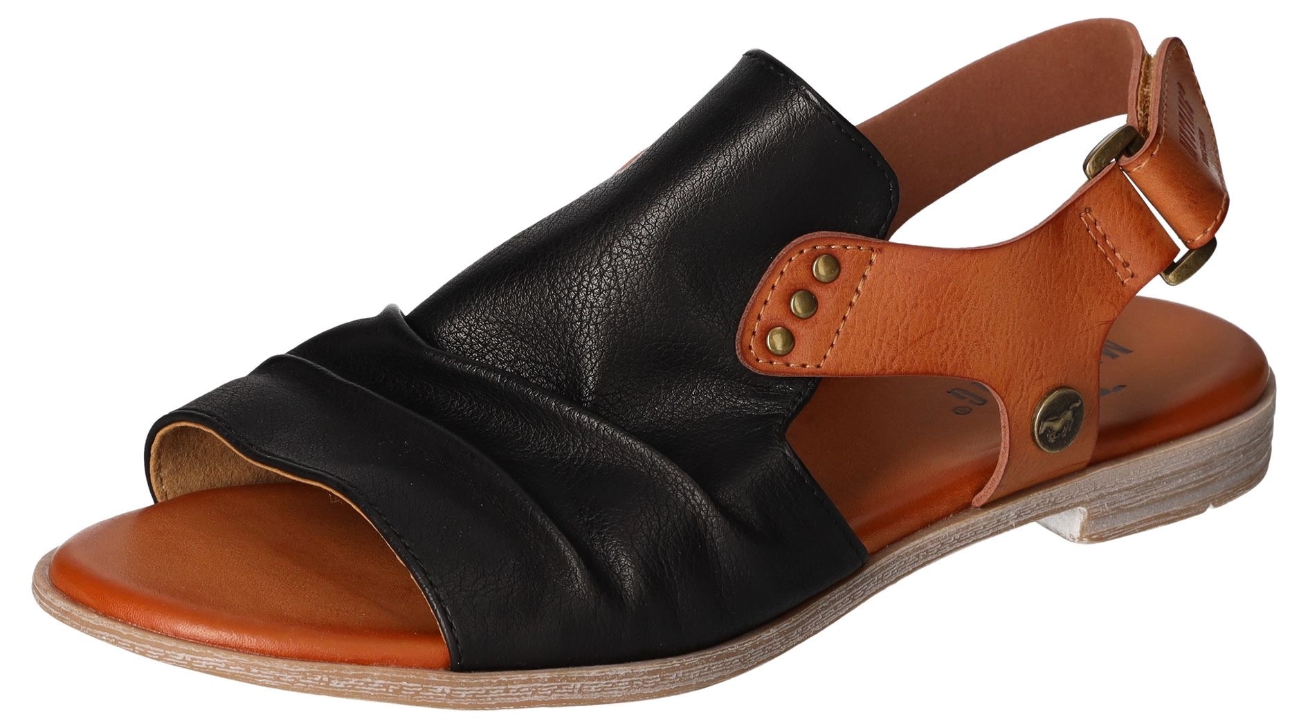 Mustang Shoes Riemchensandale, Sommerschuh, Sandalette, Blockabsatz, mit Klettverschluss Mustang Shoes Riemchensandale, Sommerschuh, Sandalette, Blockabsatz, mit Klettverschluss von Mustang Shoes
