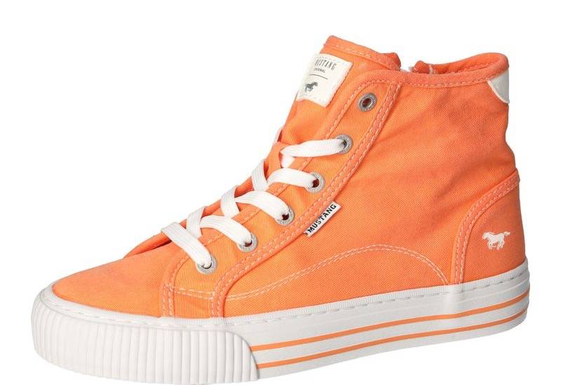 Mustang Shoes Schnürboots »High-Top-Sneaker, Freizeitschuh,«, Plateau, High Top-Sneaker, Freizeitschuh mit Innenreissverschluss von Mustang Shoes