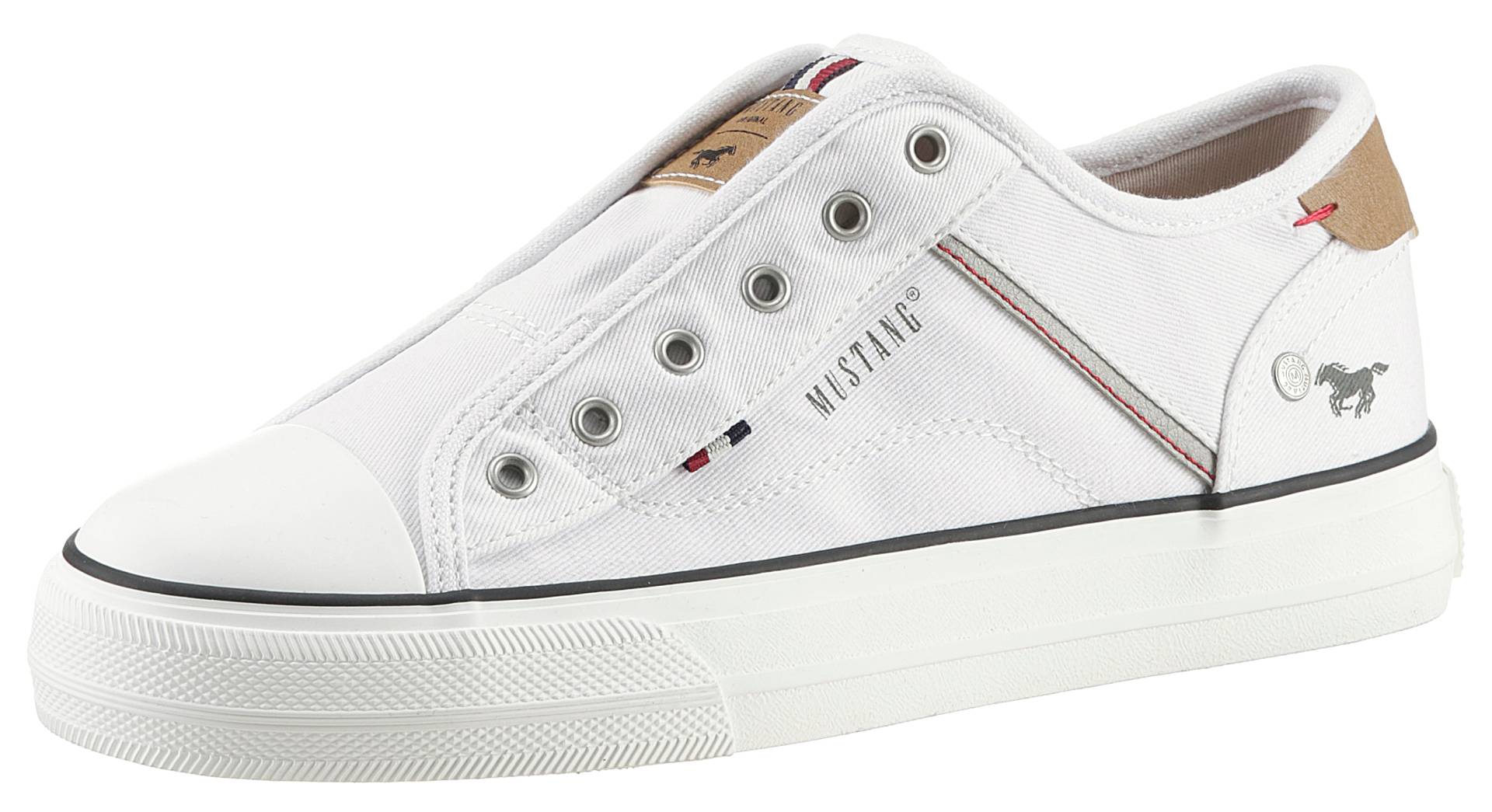 Mustang Shoes Slip-On Sneaker, Plateau Sneaker, Slipper, Freizeitschuh mit praktischem Gummizug Mustang Shoes Slip-On Sneaker, Plateau Sneaker, Slipper, Freizeitschuh mit praktischem Gummizug von Mustang Shoes