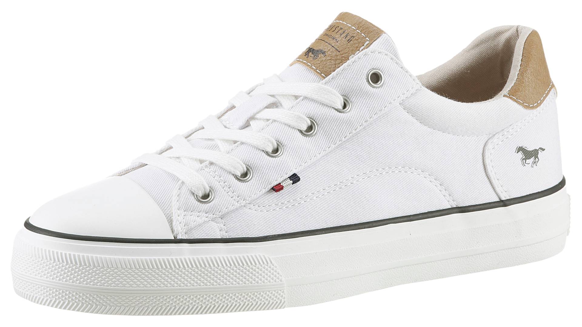 Mustang Shoes Sneaker, Freizeitschuh, Halbschuh, Schnürschuh, mit Gummikappe Mustang Shoes Sneaker, Freizeitschuh, Halbschuh, Schnürschuh, mit Gummikappe von Mustang Shoes