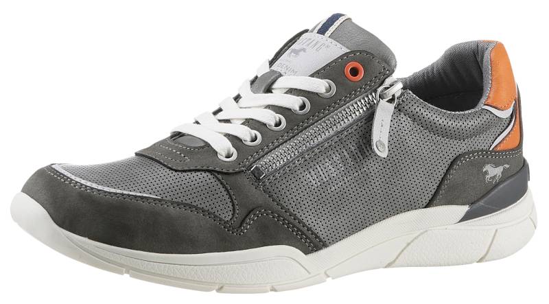 Mustang Shoes Sneaker, mit seitlichem Reissverschluss, Freizeitschuh, Halbschuh, Schnürschuh von Mustang Shoes