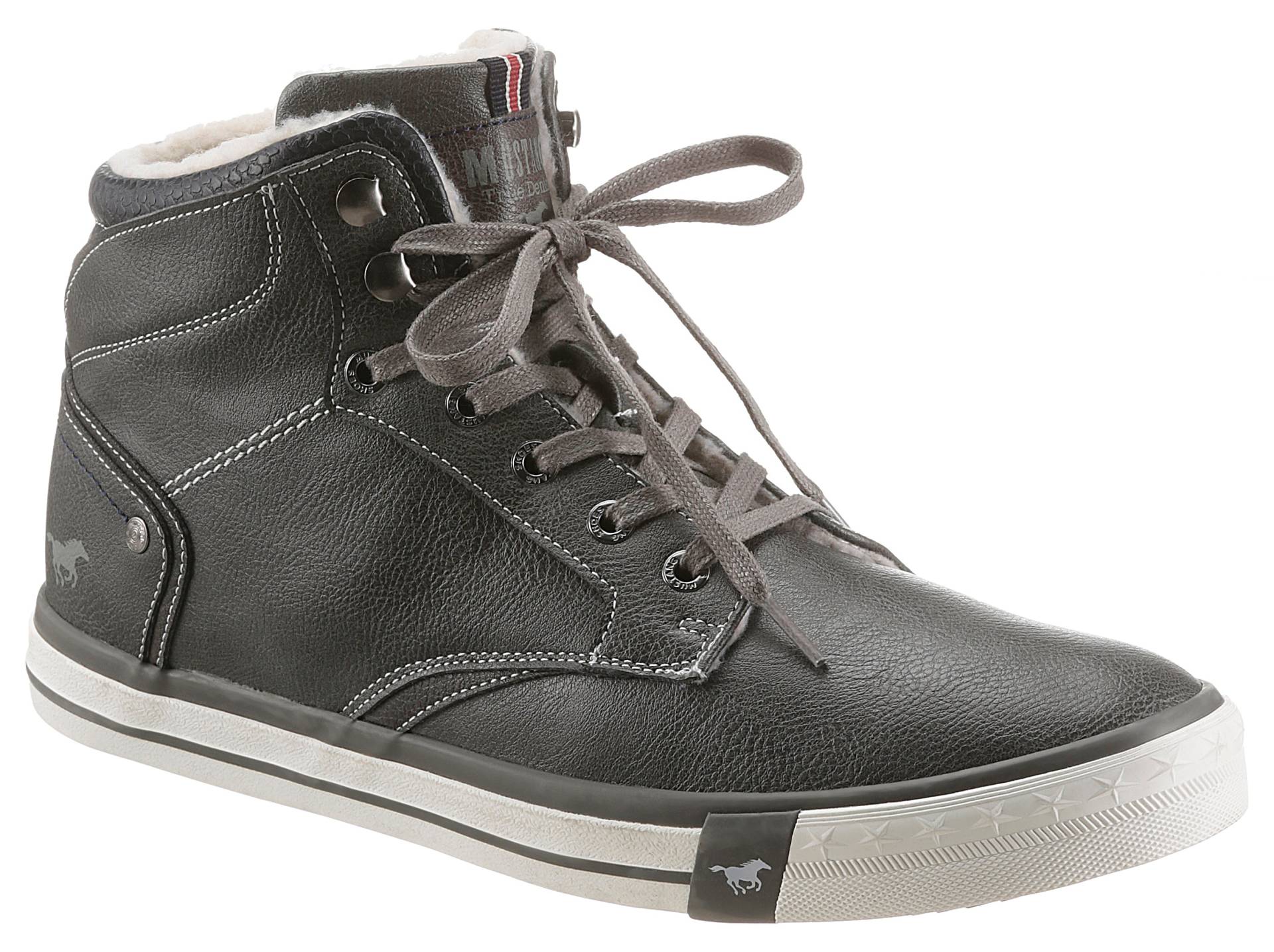 Mustang Shoes Sneaker, mit zweckmässigem Innenreissverschluss Mustang Shoes Sneaker, mit zweckmässigem Innenreissverschluss von Mustang Shoes