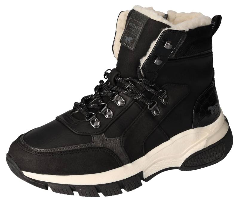 Mustang Shoes Winterboots, Schnürboots, Outdoorboots, Warmfutter, mit Schaftrandpolsterung von Mustang Shoes