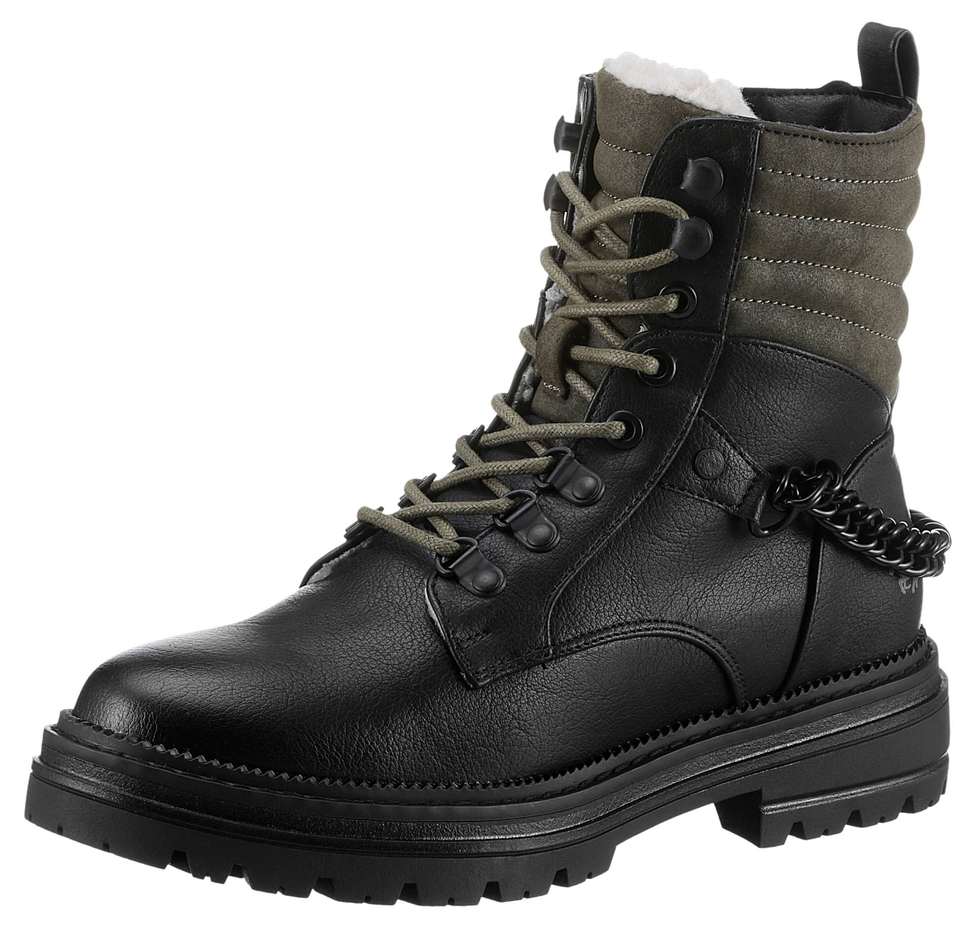 Mustang Shoes Winterboots, mit gestepptem Schaftabschluss von Mustang Shoes