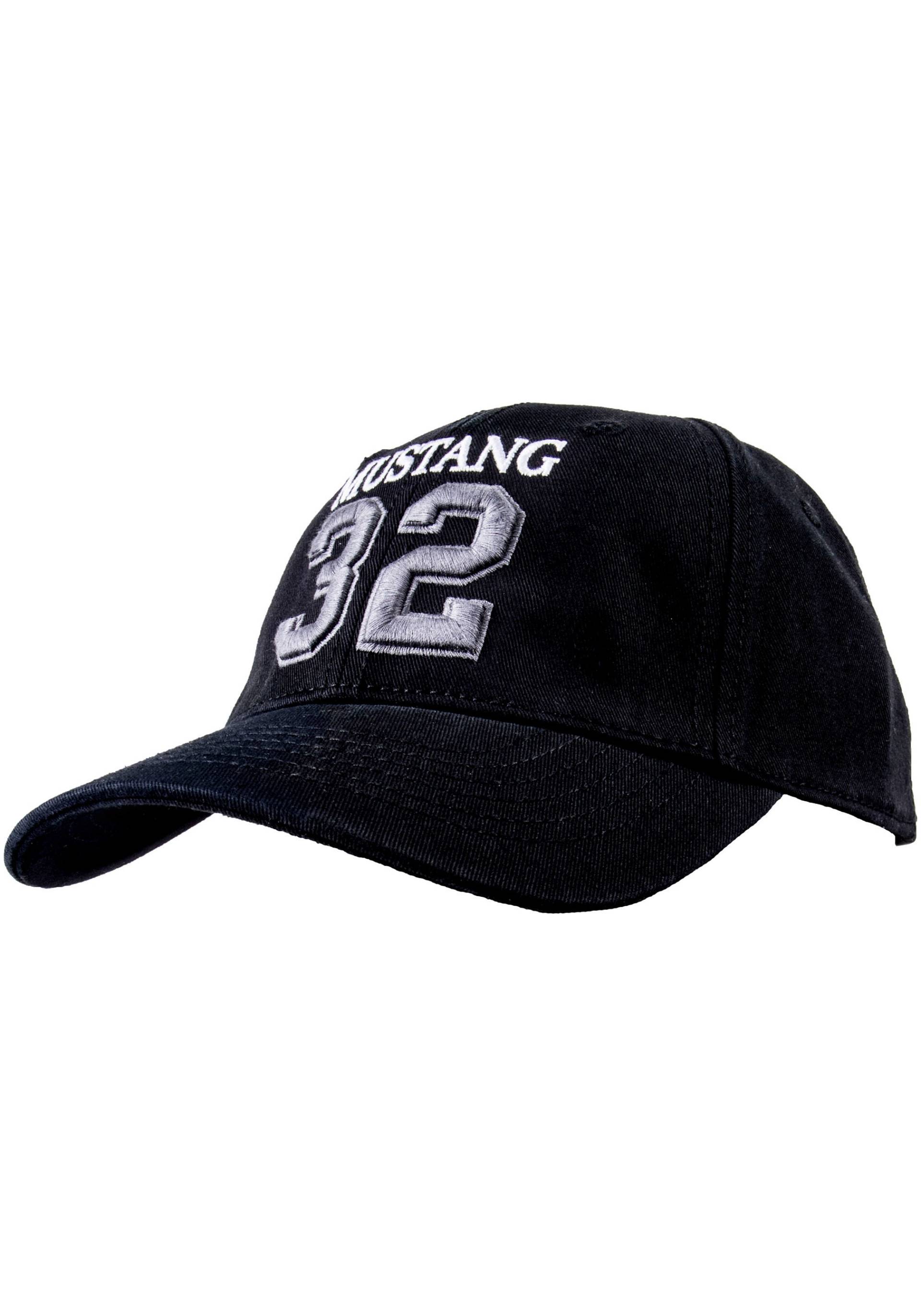 MUSTANG Baseball Cap, mit leichten Verwaschungen und MUSTANG-Stickerei von Mustang