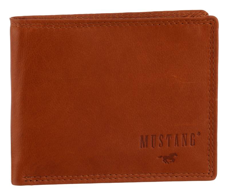 MUSTANG Geldbörse »Udine leather wallet side opening«, mit RFID-Schutz von Mustang