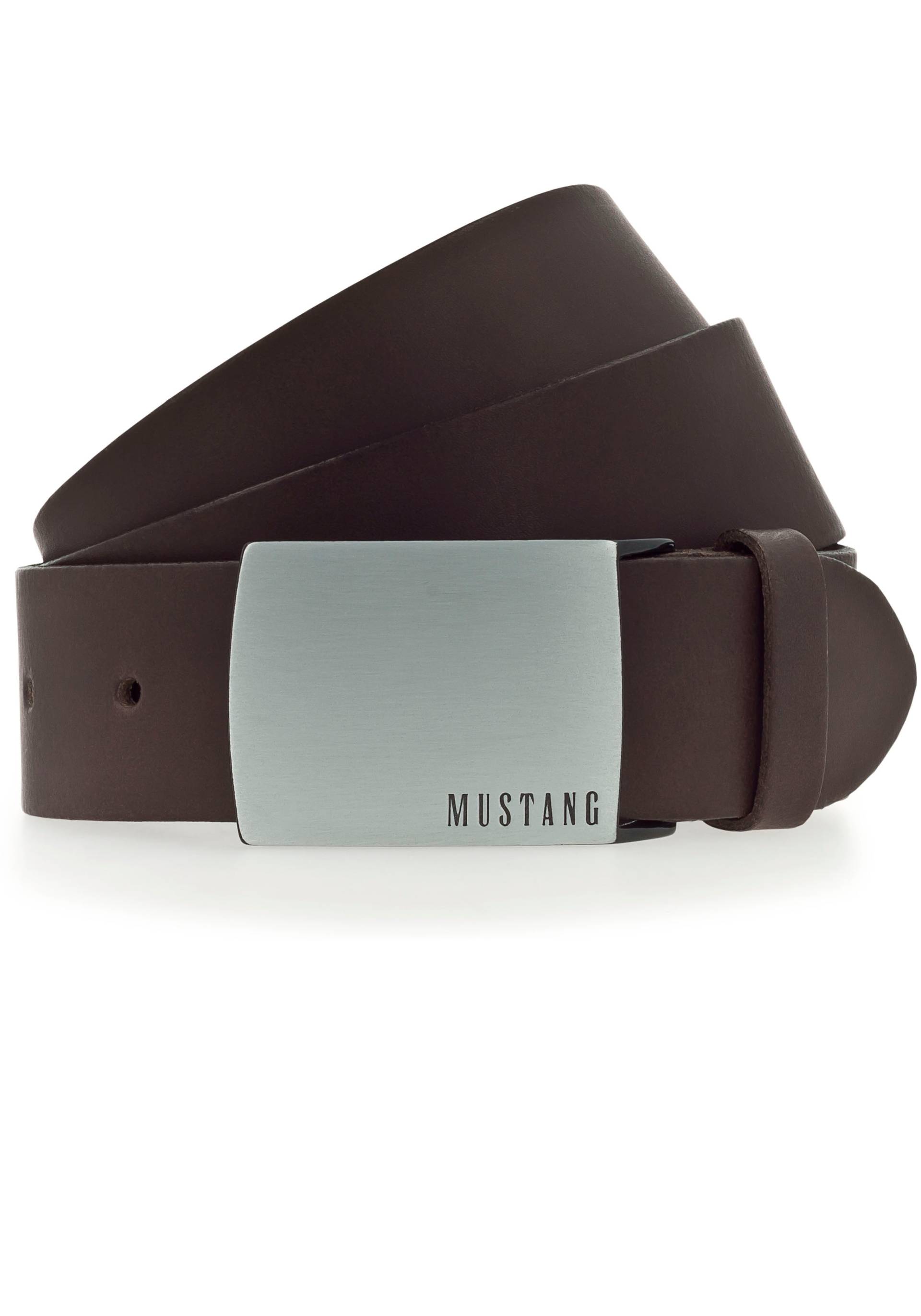 MUSTANG Koppelgürtel, vegetabil gegerbtes Rindleder mit Pull-Up Effekt von Mustang