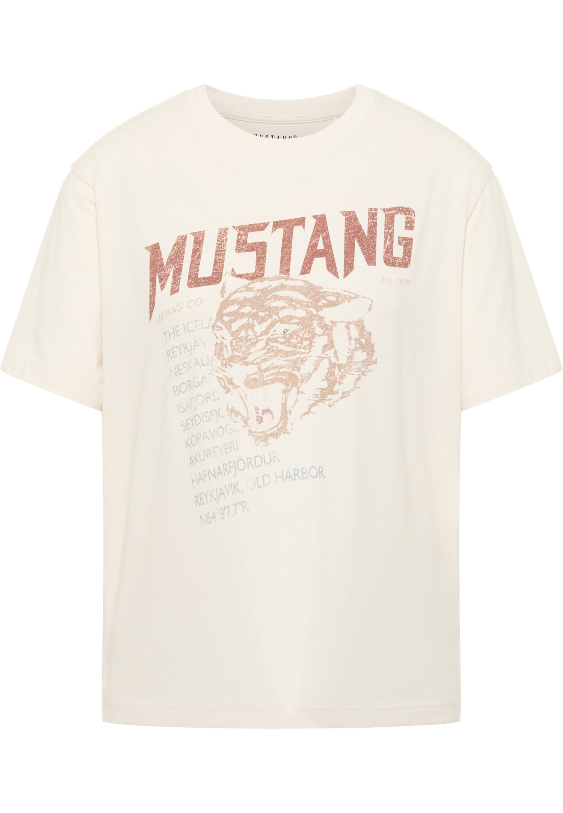 MUSTANG Kurzarmshirt »T-Shirt« von Mustang