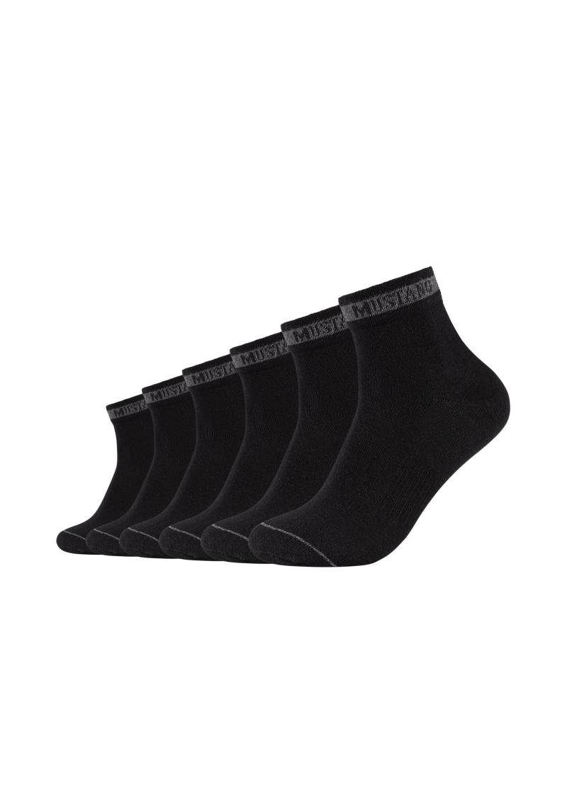 MUSTANG Kurzsocken, (6er Pack), mit hohem Baumwollanteil von Mustang