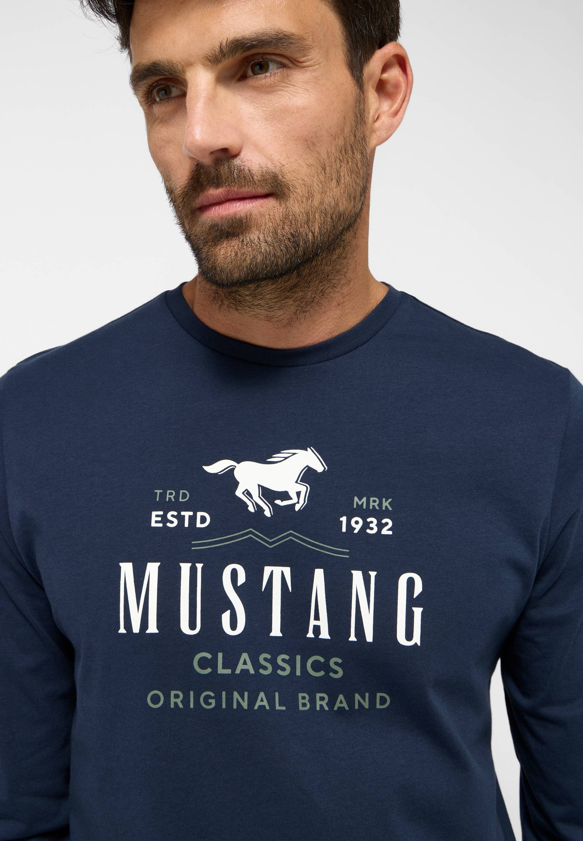 MUSTANG Langarmshirt »Style Adrian« von Mustang