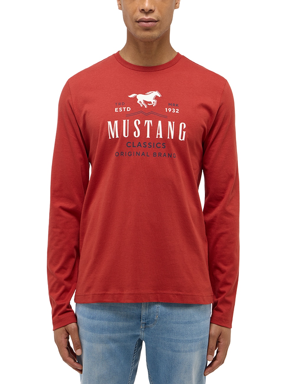 MUSTANG Langarmshirt »Style Adrian« von Mustang