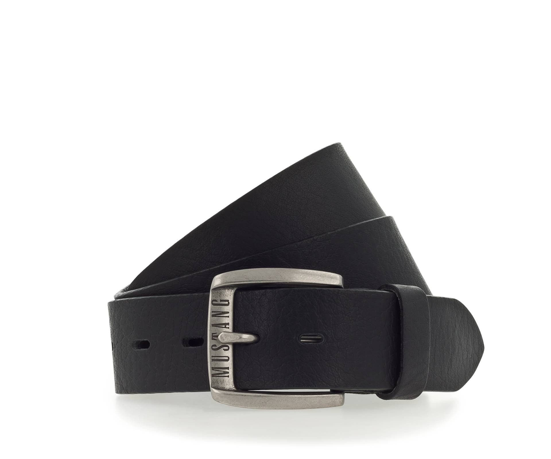 MUSTANG Ledergürtel, genarbtes Vollrindleder mit Glanz MUSTANG Ledergürtel, genarbtes Vollrindleder mit Glanz von Mustang