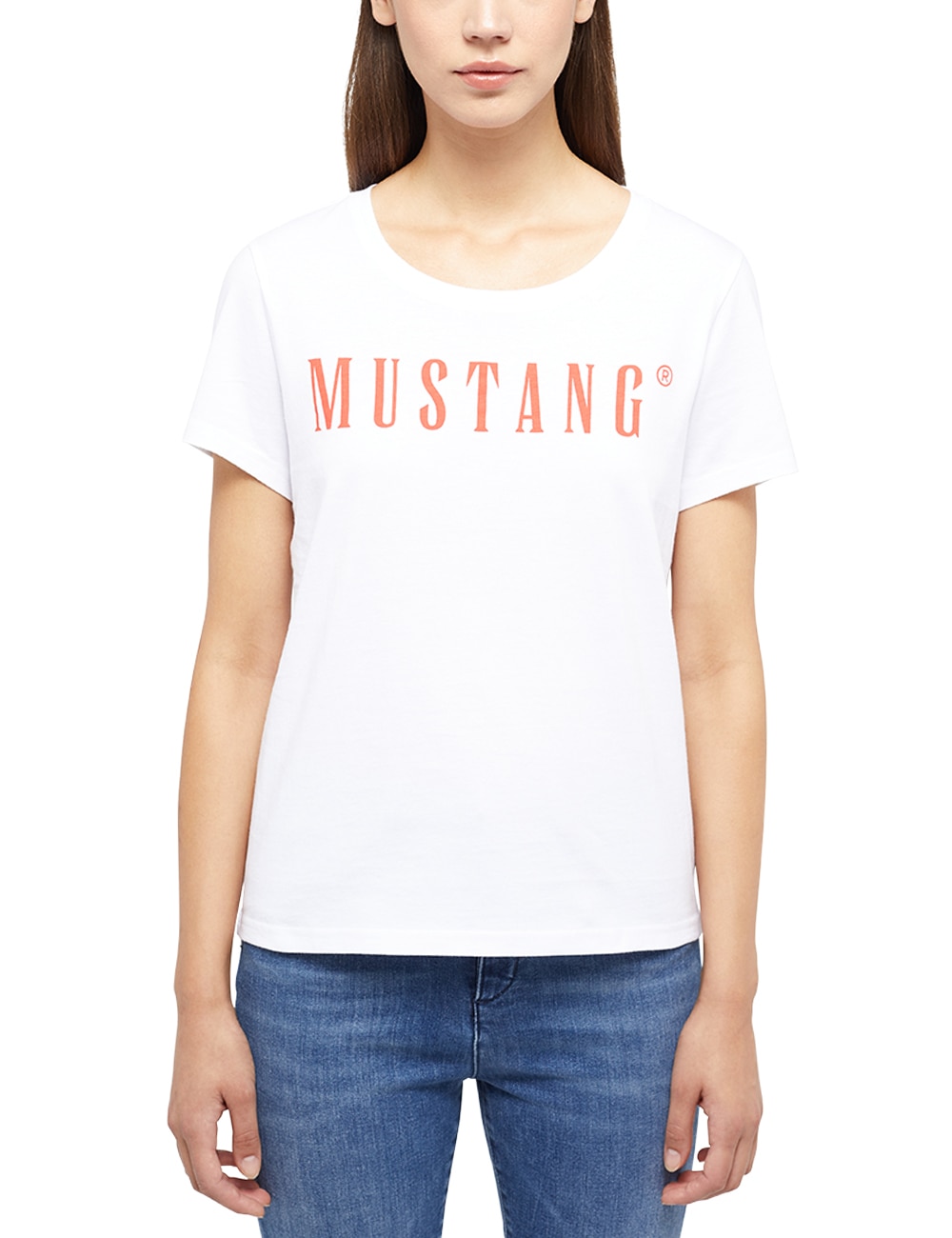 MUSTANG Rundhalsshirt »ALMA« MUSTANG Rundhalsshirt »ALMA« von Mustang