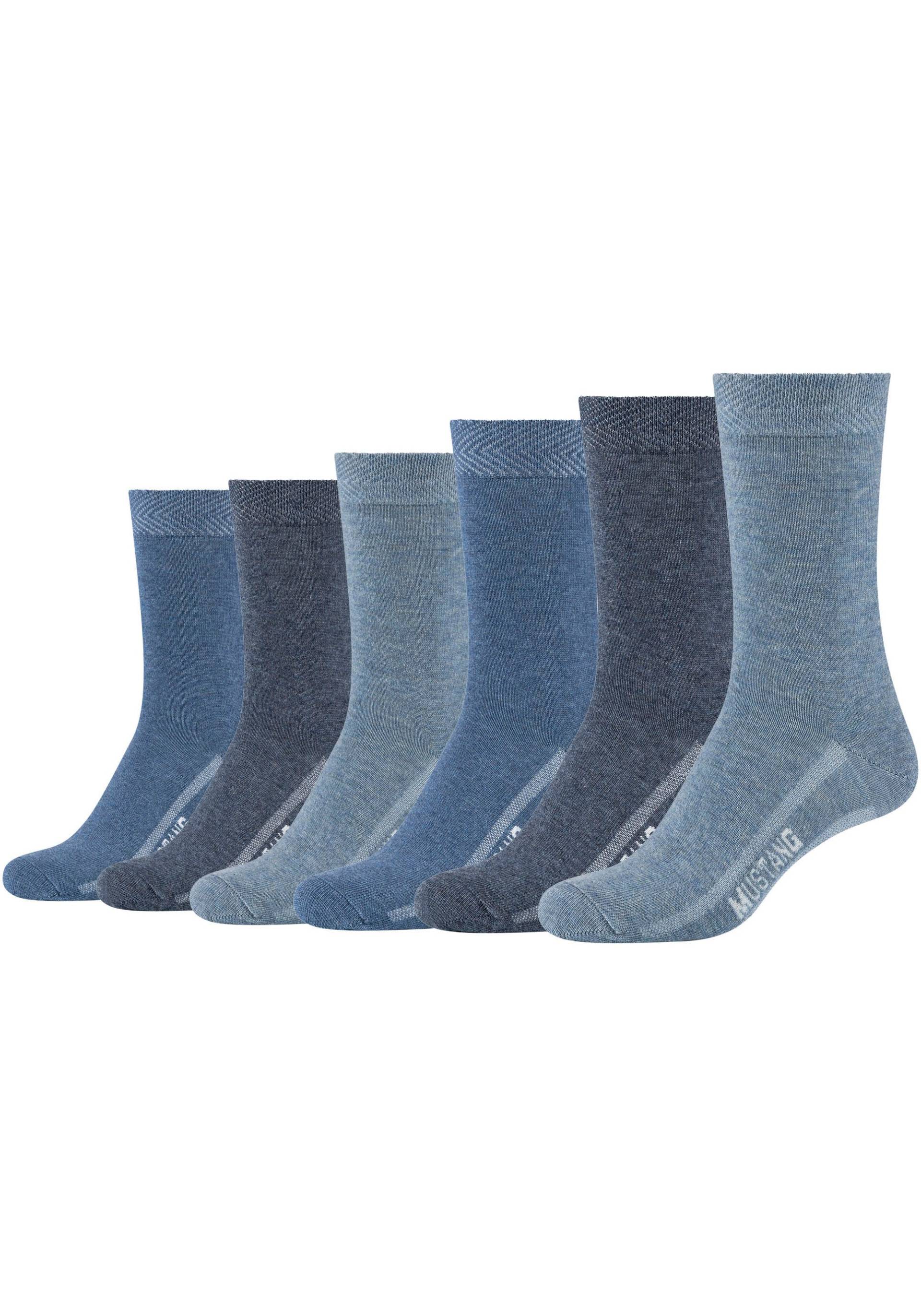 MUSTANG Socken, (Packung, 6 Paar) von Mustang