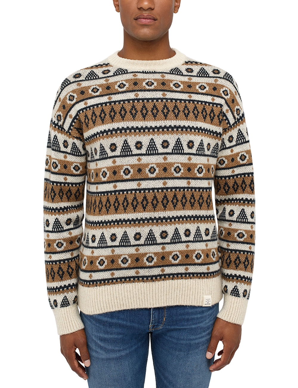 MUSTANG Strickpullover »Emil C Norw« von Mustang