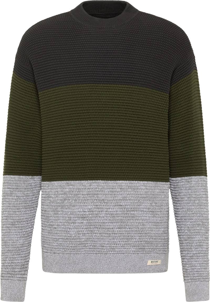 MUSTANG Sweatshirt »Style Evesham«, mit Colour Blocking von Mustang