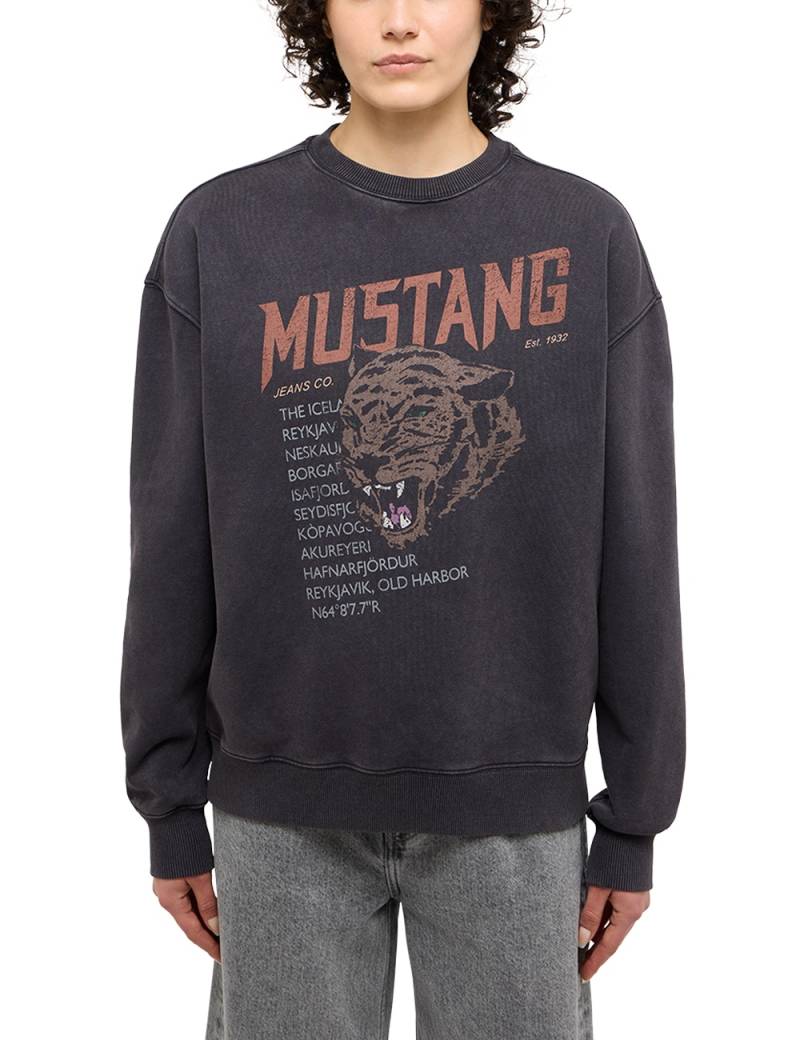 MUSTANG Sweatshirt »Style Salida«, mit Frontprint von Mustang