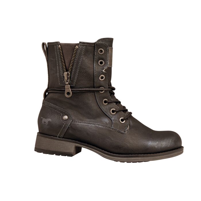 Mustang Damen Schnürstiefel schwarz, 36 von Mustang