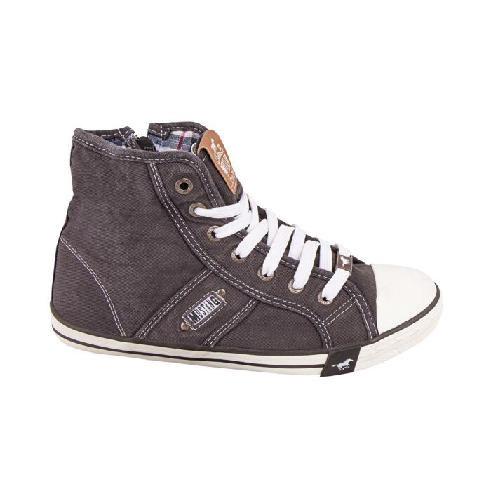 Mustang Mid Cut Sneaker schwarz Mustang Mid Cut Sneaker schwarz von Mustang