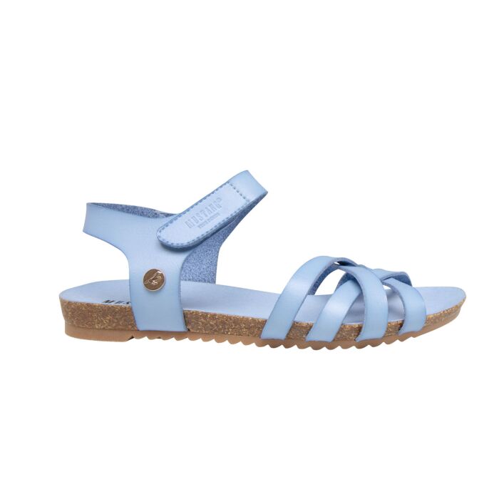 Mustang Sandalette aus weichem Softmaterial für Damen himmelblau Mustang Sandalette aus weichem Softmaterial für Damen himmelblau von Mustang