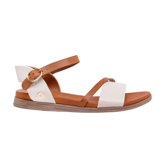 Mustang Sandalette für Damen offwhite von Mustang