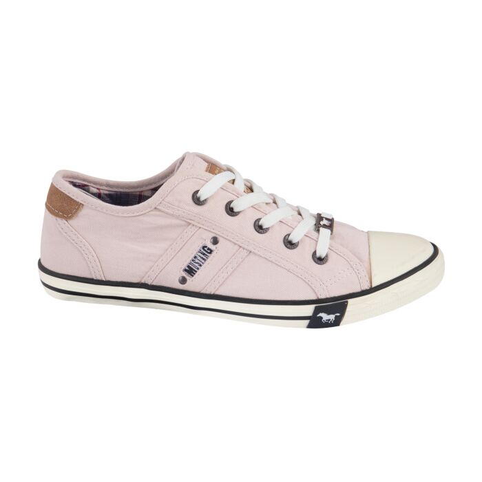 Mustang Schnür-Sneaker Damen pink von Mustang