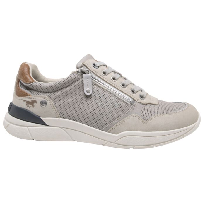 Mustang Sneaker für Herren aus Softmaterial elfenbein Mustang Sneaker für Herren aus Softmaterial elfenbein von Mustang
