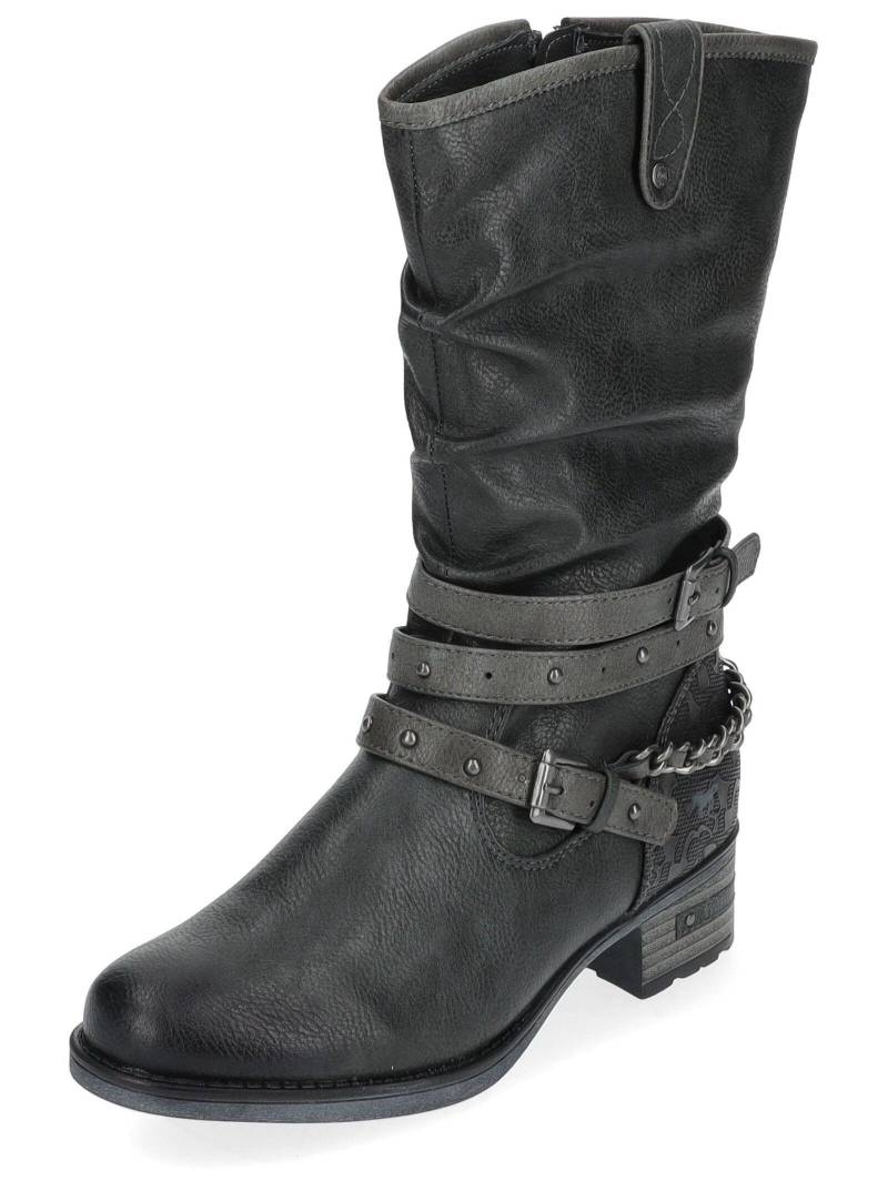 Stiefel 1229-605 Damen Taubengrau 36 von Mustang