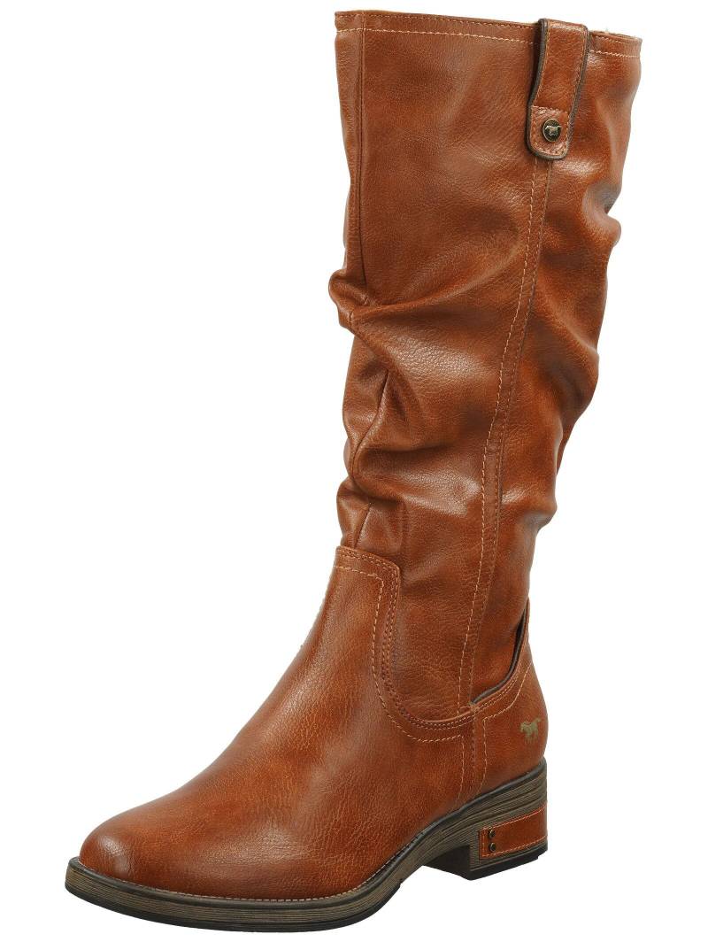 Stiefel 1293-602 Damen Cognac 36 von Mustang