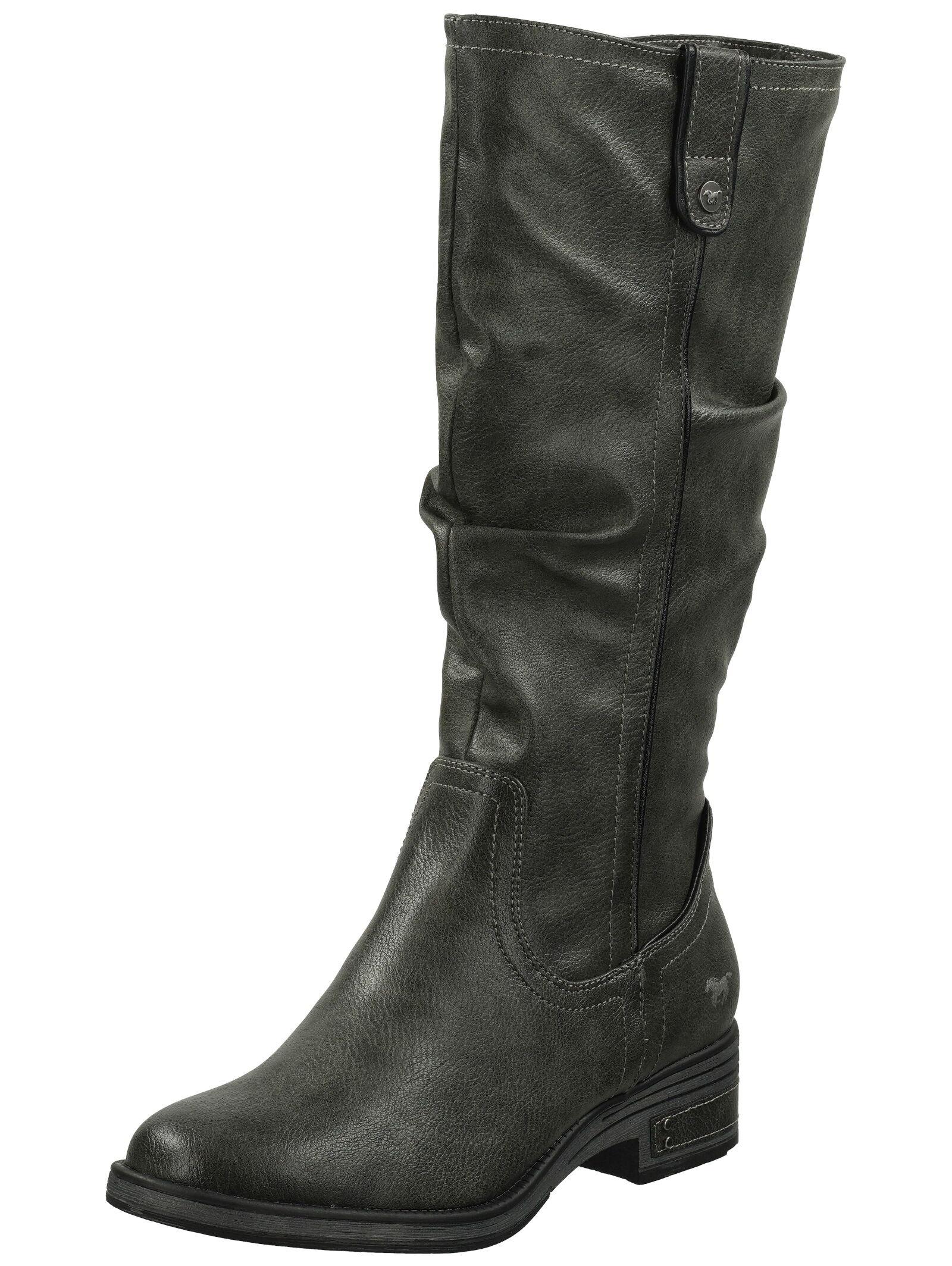 Stiefel 1293-602 Damen Taubengrau 36 von Mustang