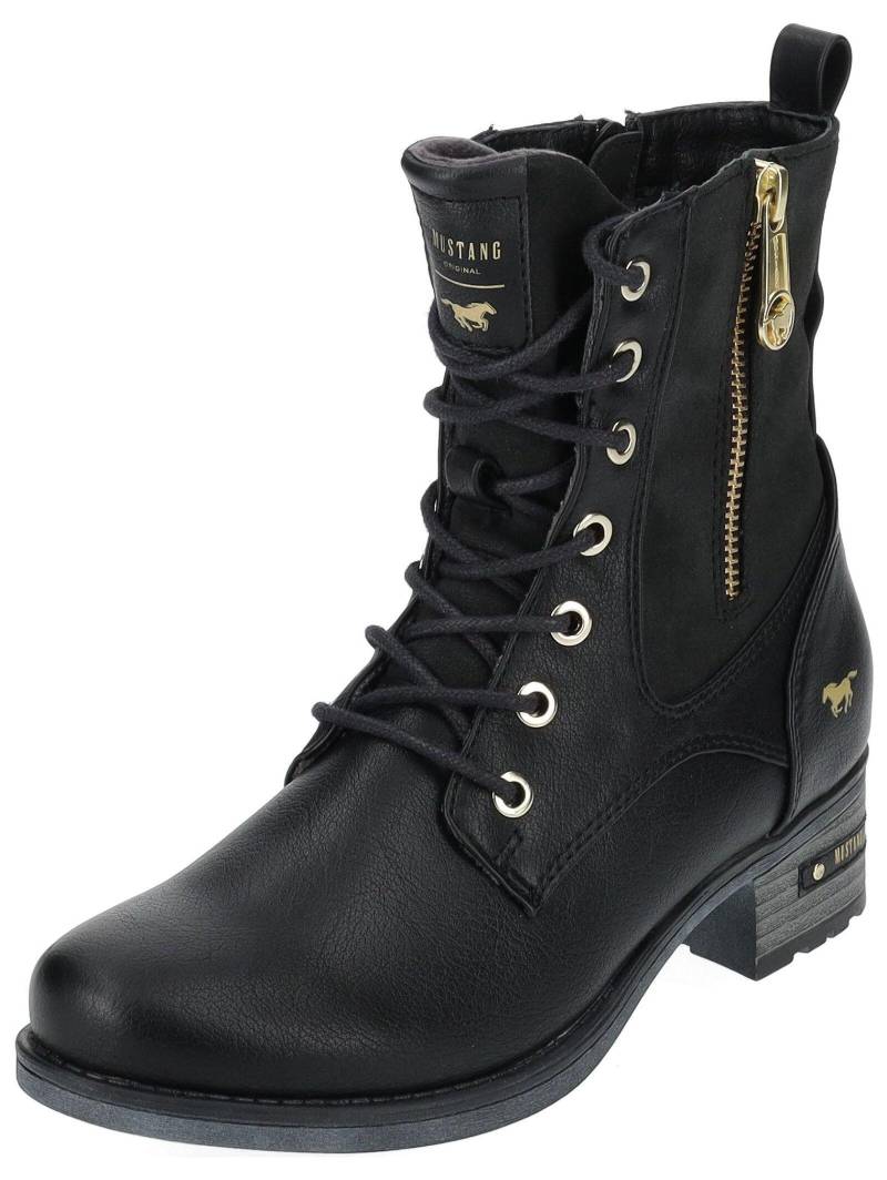 Stiefelette 1229-520 Damen Schwarz 37 von Mustang