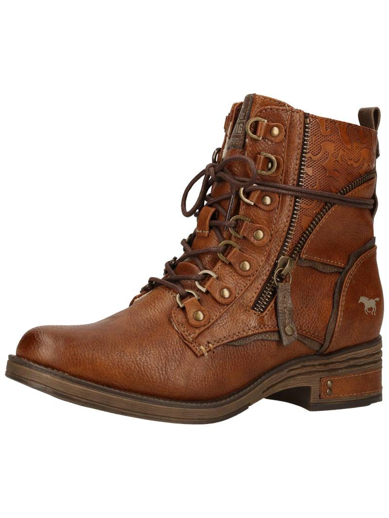 Stiefelette 1293-601 Damen Cognac 39 von Mustang