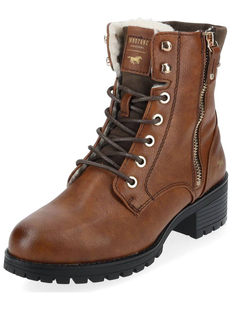 Stiefelette 1435-603 Damen Cognac 36 von Mustang