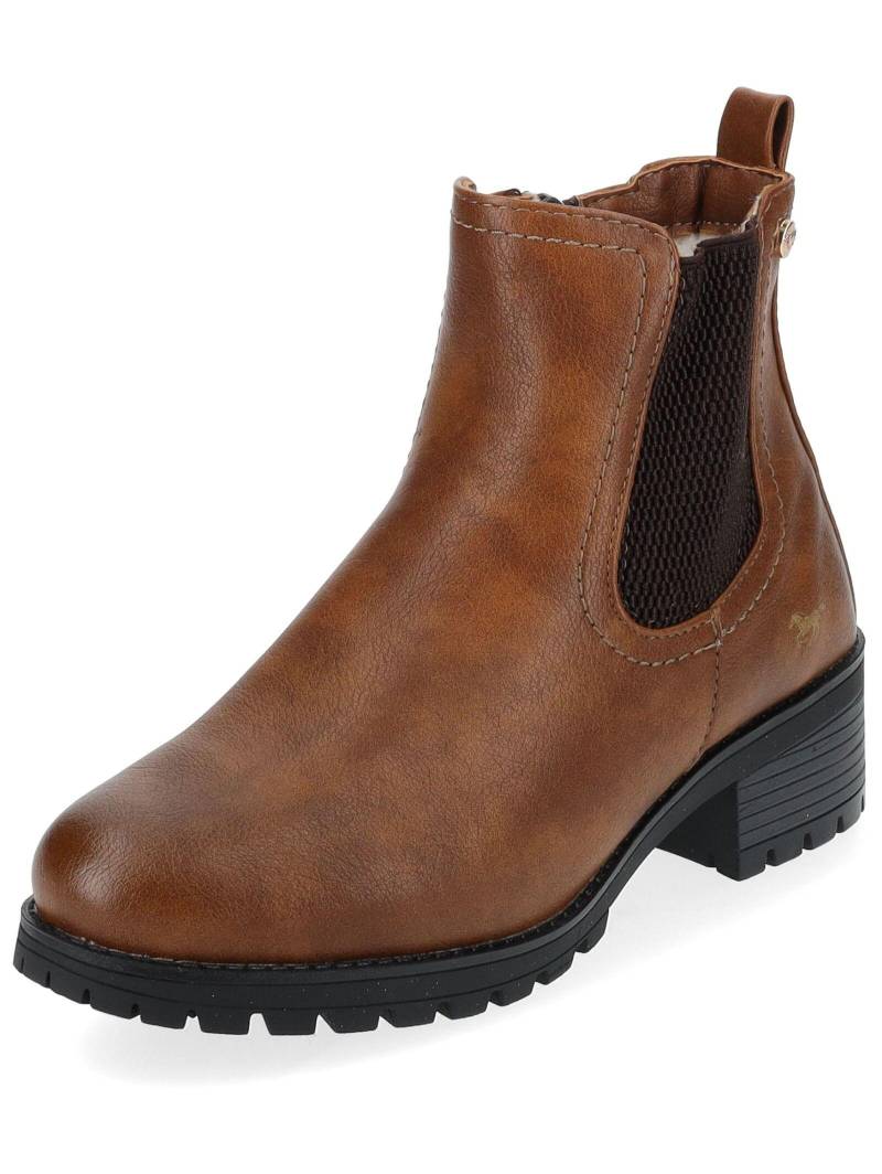 Stiefelette 1435-604 Damen Cognac 39 von Mustang