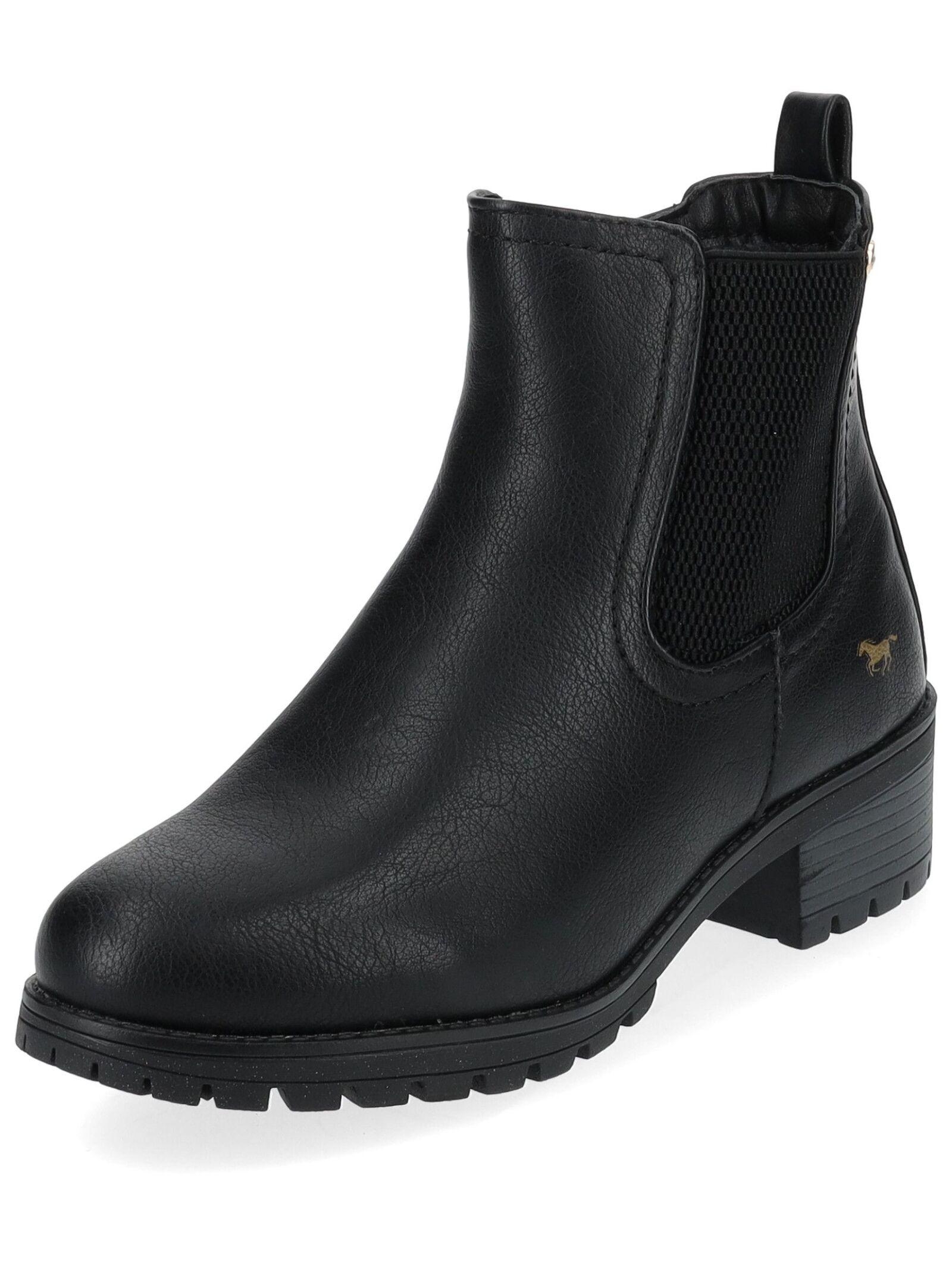 Stiefelette 1435-604 Damen Schwarz 41 von Mustang