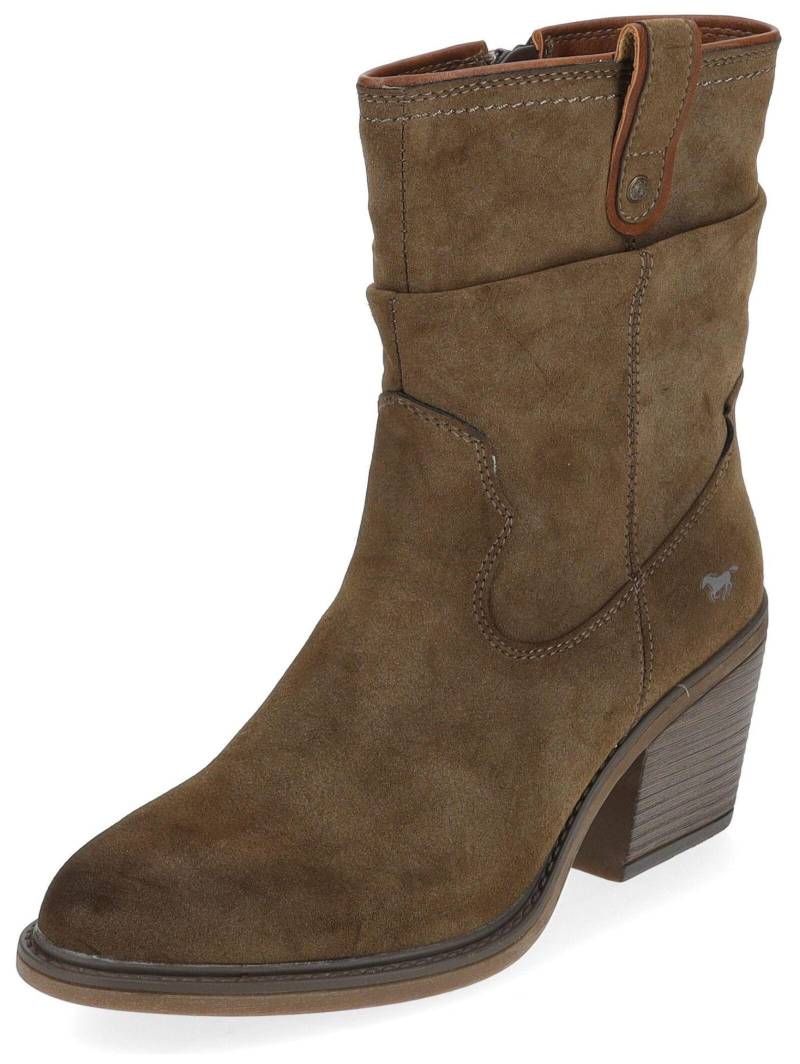 Stiefelette 1479-501 Damen Braun Medium 39 von Mustang