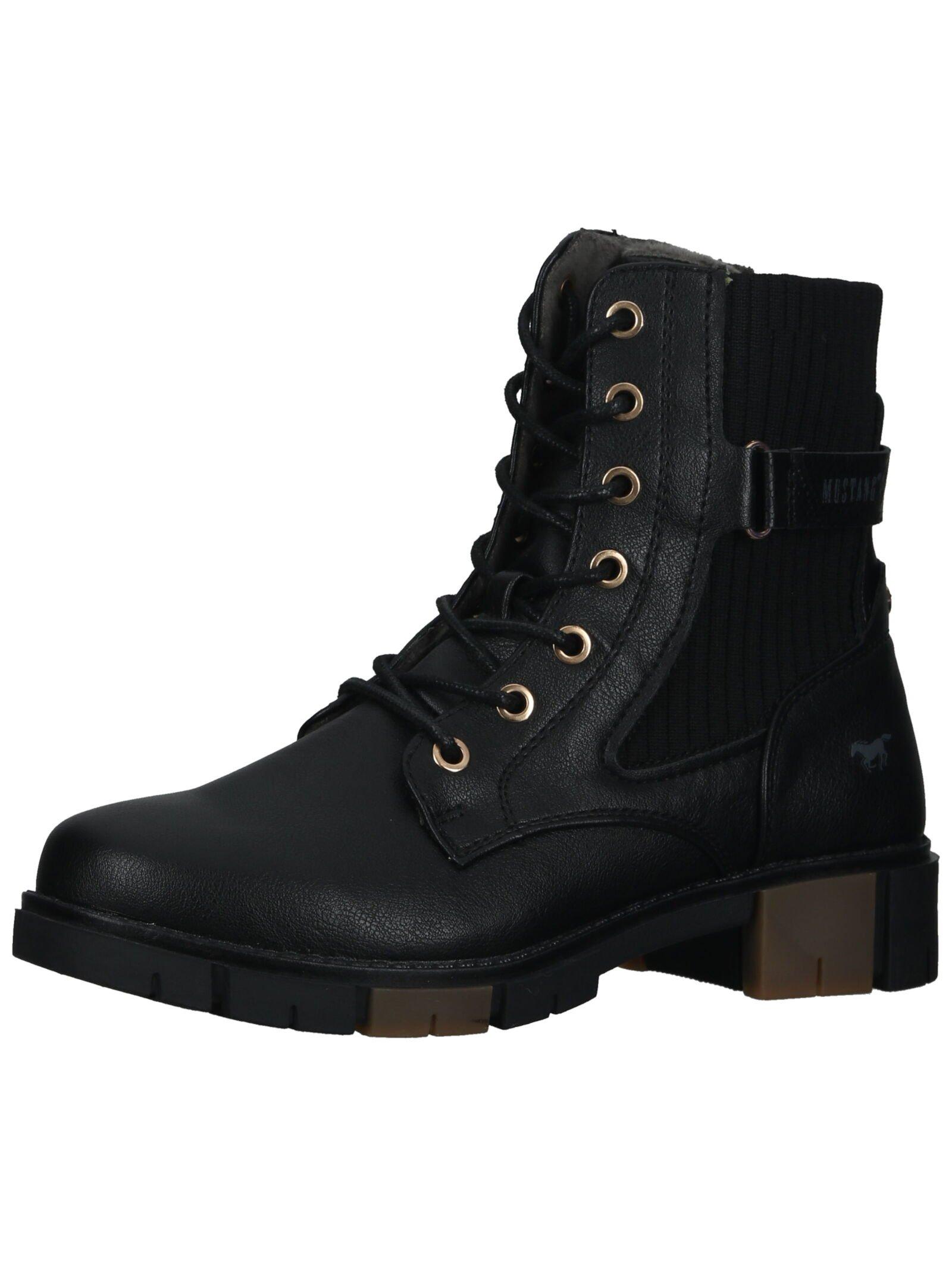 Stiefelette Damen Schwarz 38 von Mustang