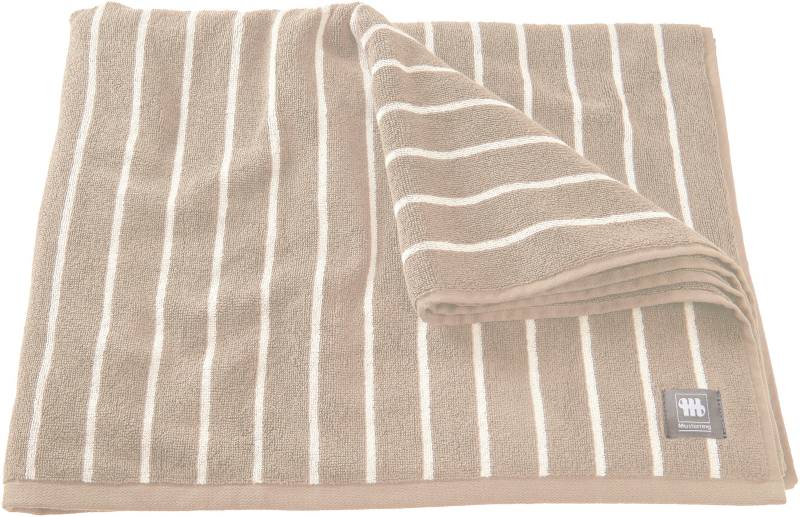 Musterring Badetuch »Needlestripe«, (1 St., Duschtuch 100 x 150 cm), hautschmeichelnd, super weich von Musterring