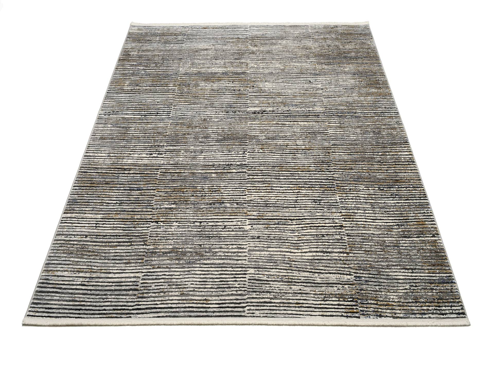 Musterring Teppich »COLORADO STRIPE«, rechteckig, exclusive MUSTERRING DELUXE COLLECTION hochwertig gekettelt Fransen von Musterring