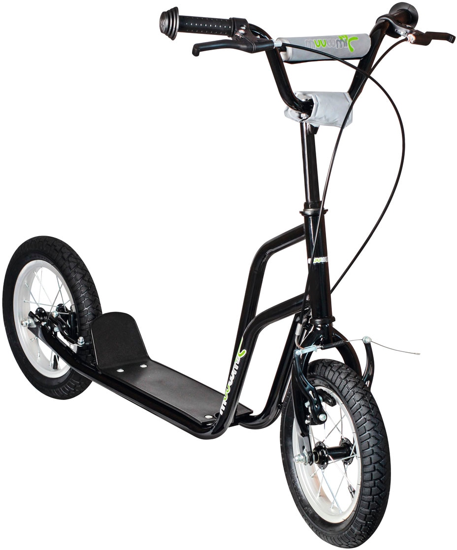 Muuwmi Tretroller »Fun AIR 12 Zoll, schwarz« von Muuwmi