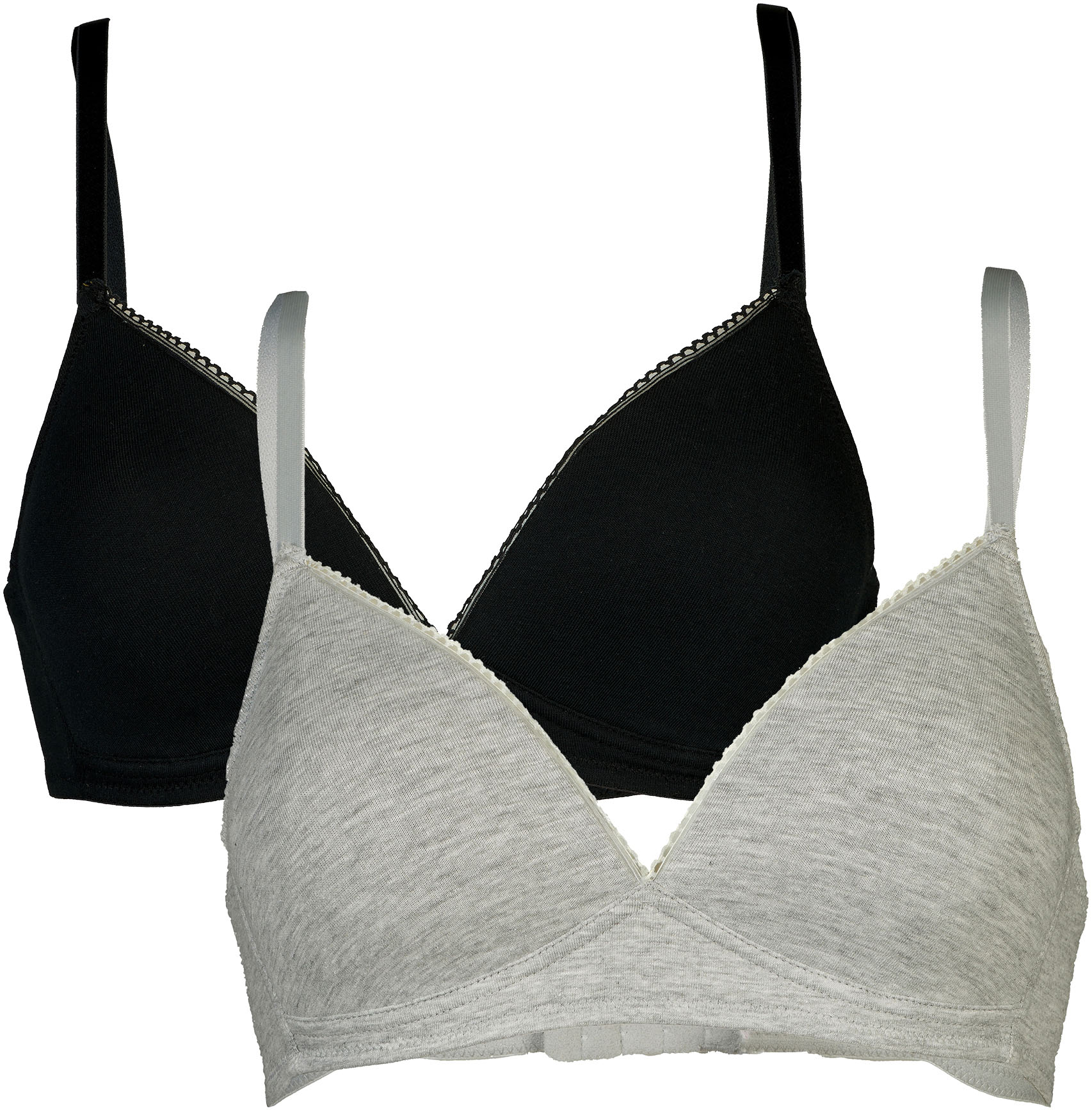 My Basic Soft-BH »padded cotton bra«, mit leichtem V-Ausschnitt von My Basic