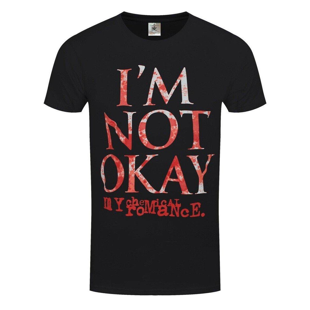 I'm Not Okay Tshirt Damen Schwarz L von My Chemical Romance