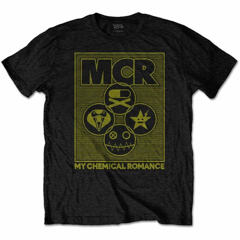 My Chemical Romance - Lock Box TShirt, für Damen, Schwarz, Größe L von My Chemical Romance