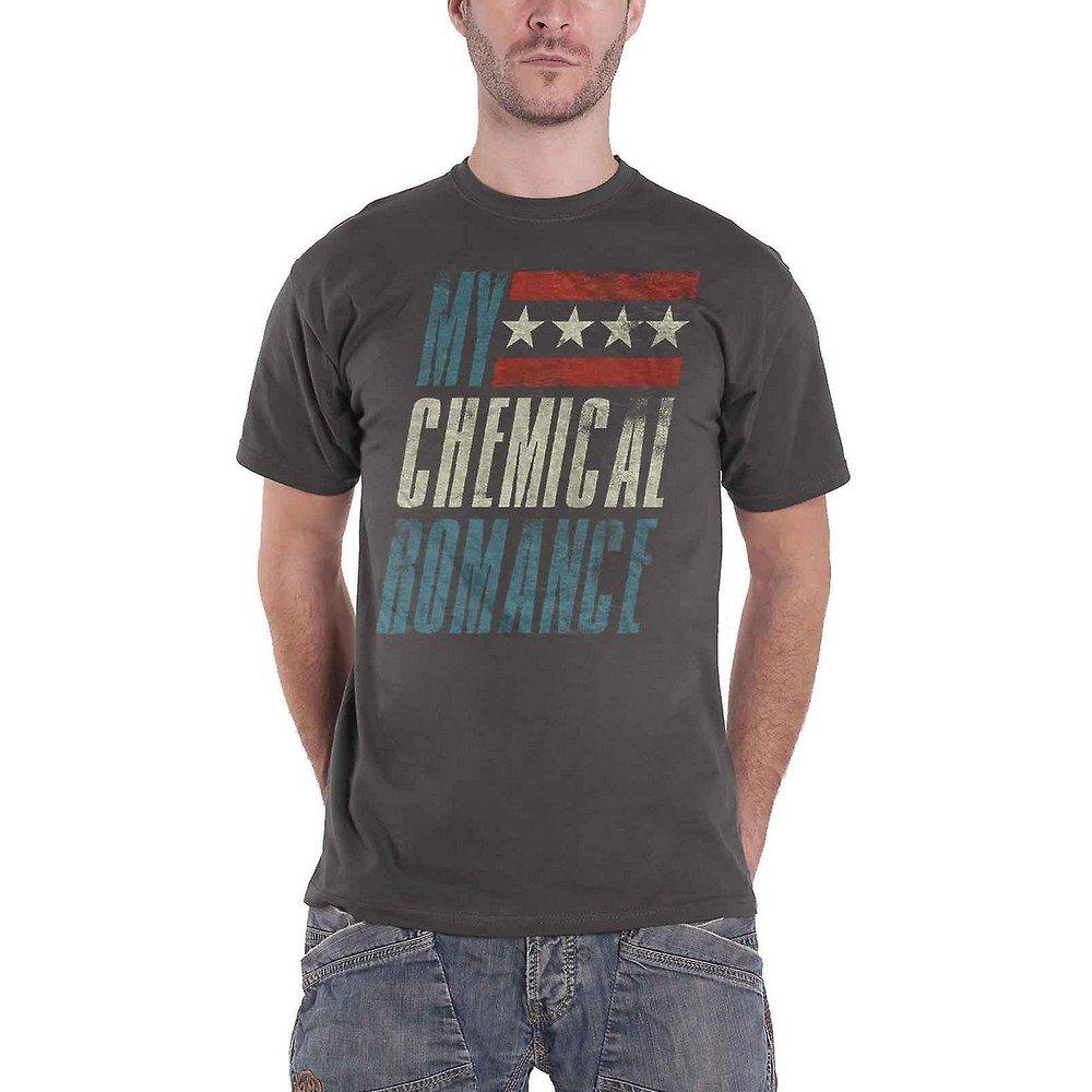 Raceway Tshirt Damen Grau M von My Chemical Romance