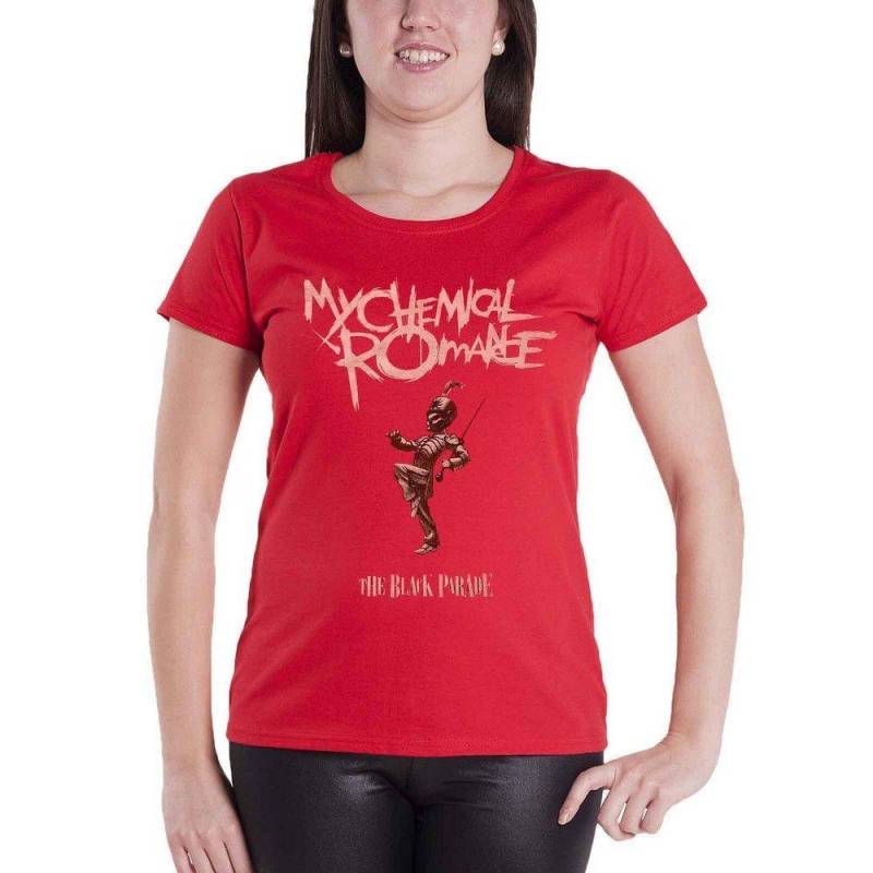 The Black Parade Tshirt Damen Rot Bunt XL von My Chemical Romance