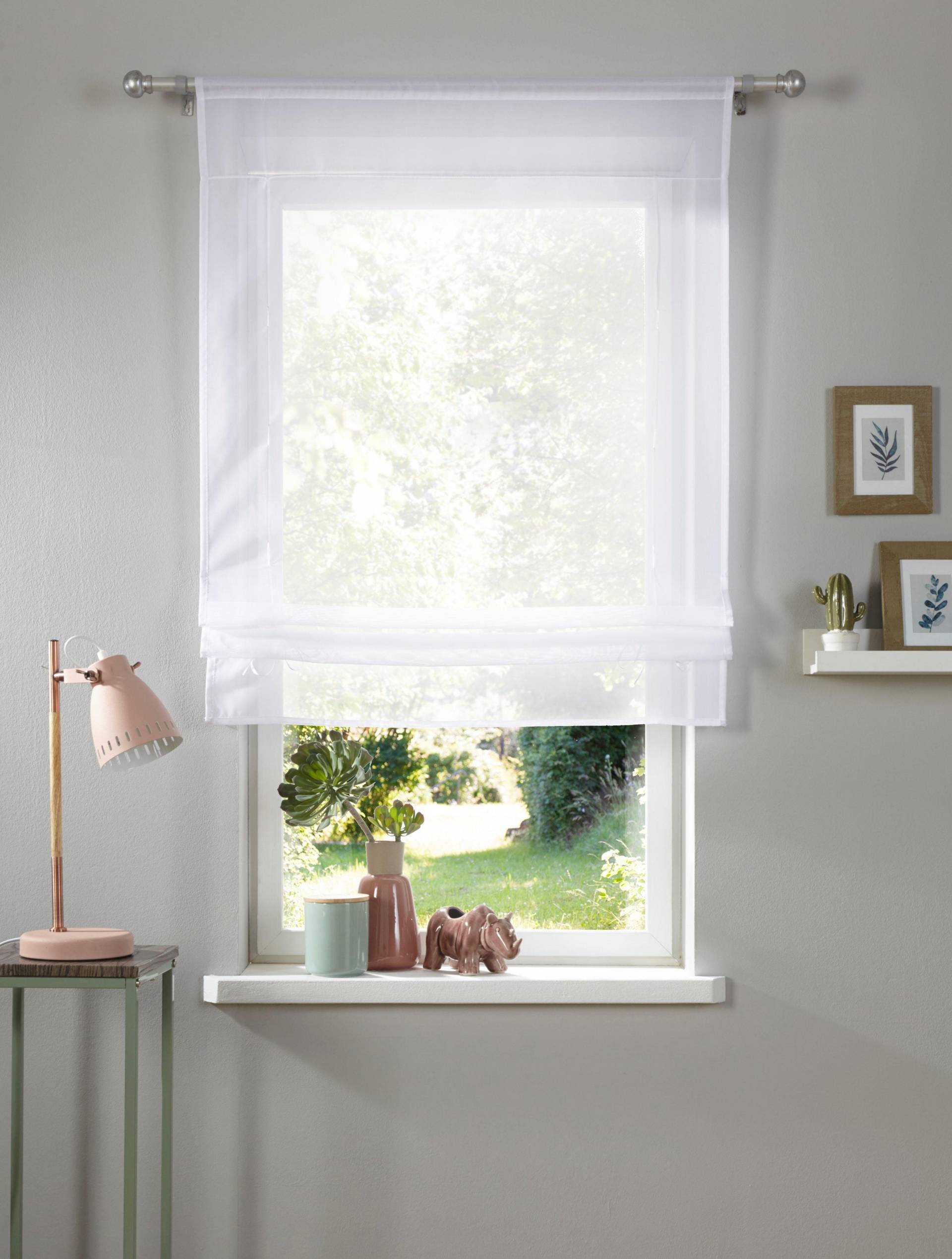 my home Bändchenrollo »Xana«, mit Stangendurchzug, Bändchenrollo, Raffung mittels Bindebändern my home Bändchenrollo »Xana«, mit Stangendurchzug, Bändchenrollo, Raffung mittels Bindebändern von My Home