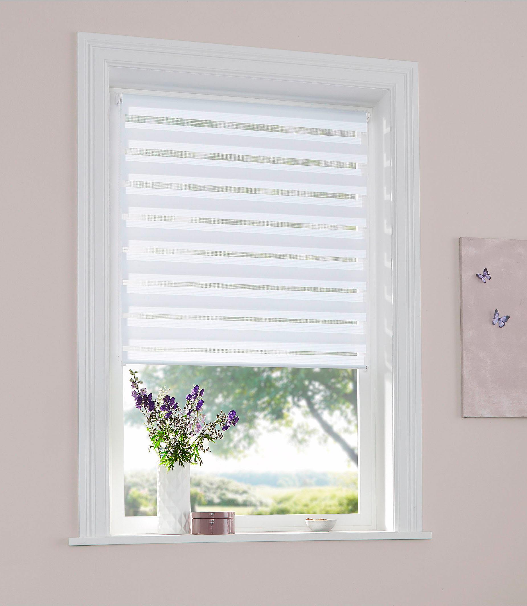 my home Doppelrollo »MARANO«, Lichtschutz, ohne Bohren, freihängend, im Fixmass, Rollo mit Klemmträger my home Doppelrollo »MARANO«, Lichtschutz, ohne Bohren, freihängend, im Fixmass, Rollo mit Klemmträger von My Home