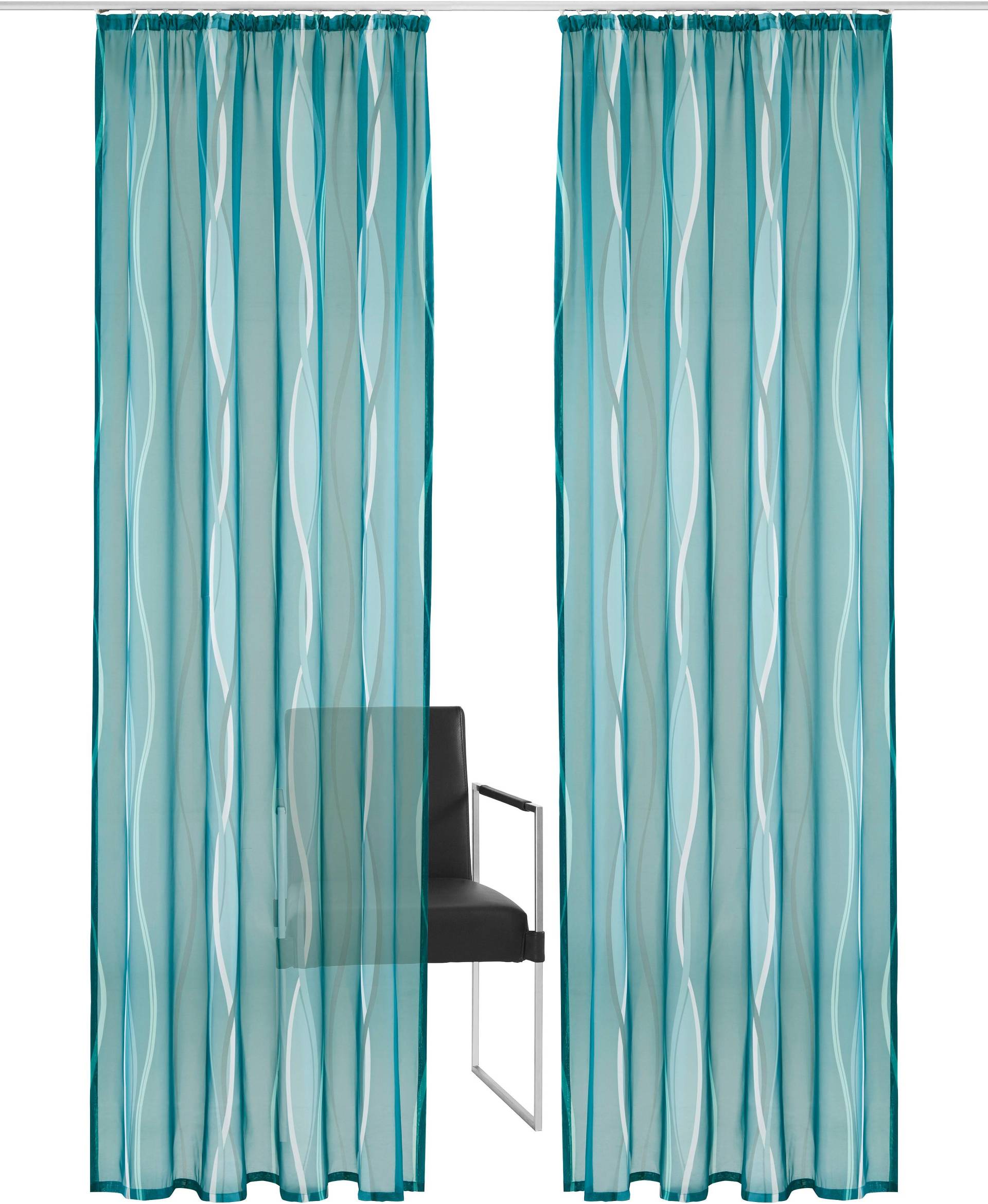 my home Gardine »Dimona«, (2 St.), 2er-Set, transparent, Voile, Polyester my home Gardine »Dimona«, (2 St.), 2er-Set, transparent, Voile, Polyester von My Home