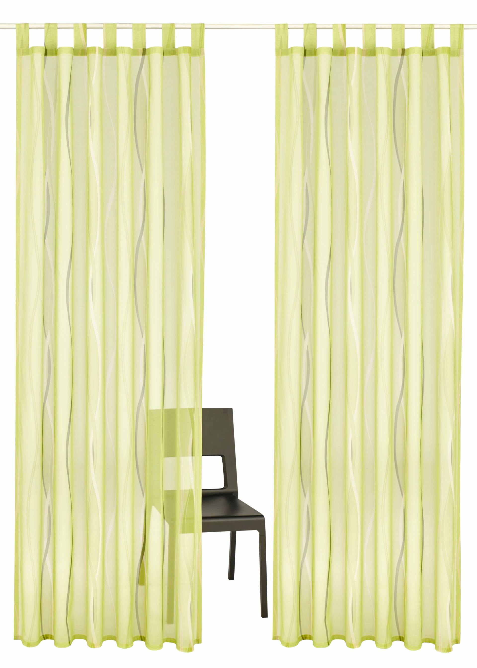 my home Gardine »Dimona«, (2 St.), 2er-Set, Voile, Polyester, Wellen my home Gardine »Dimona«, (2 St.), 2er-Set, Voile, Polyester, Wellen von My Home