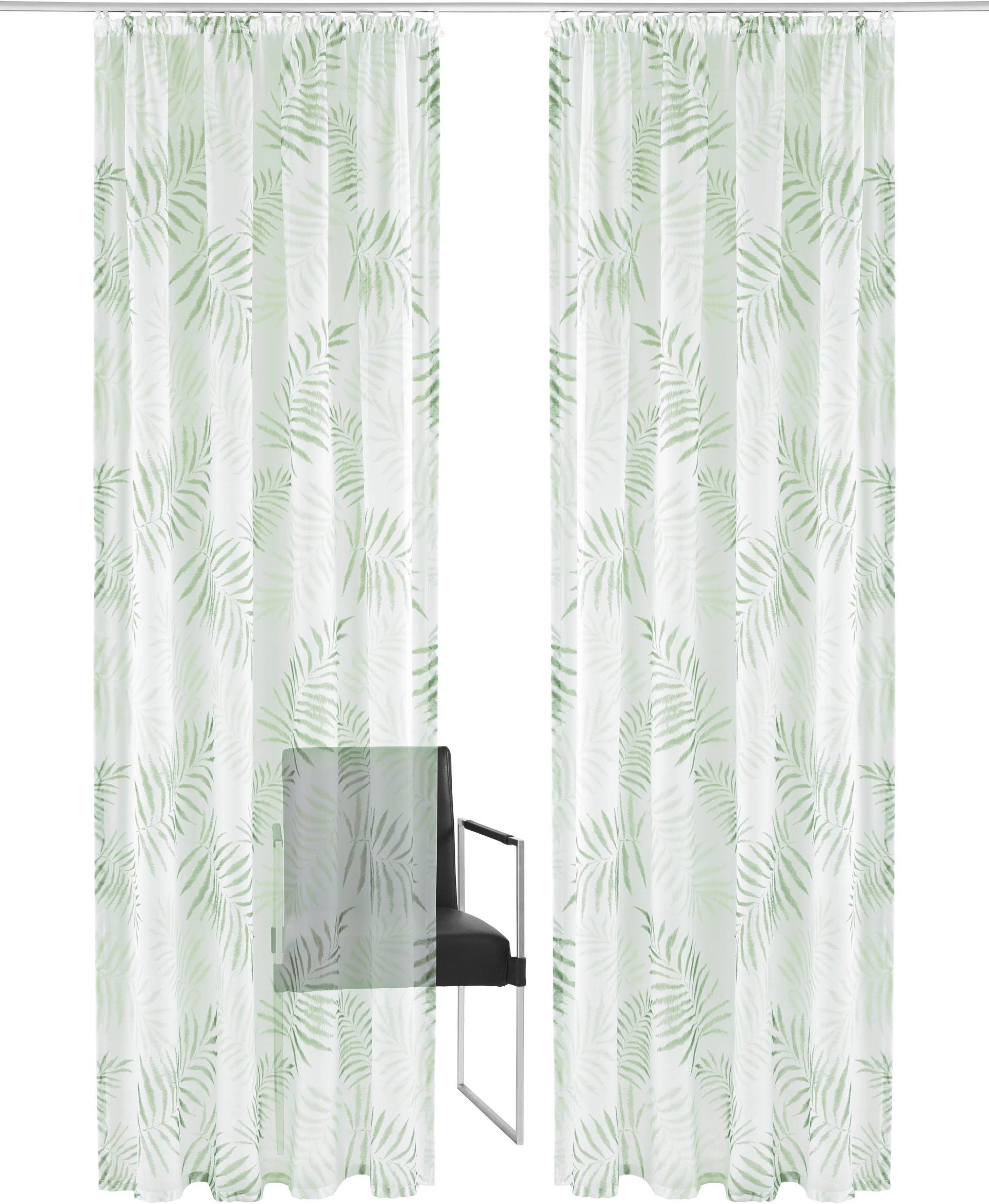 my home Gardine »Paula«, (1 St.), Halbtransparent, Voile, Polyester my home Gardine »Paula«, (1 St.), Halbtransparent, Voile, Polyester von My Home